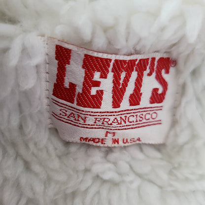Levi’s San Francisco Sherpa Trucker Jacket – M, USA Made, Custom - USASTARFASHION