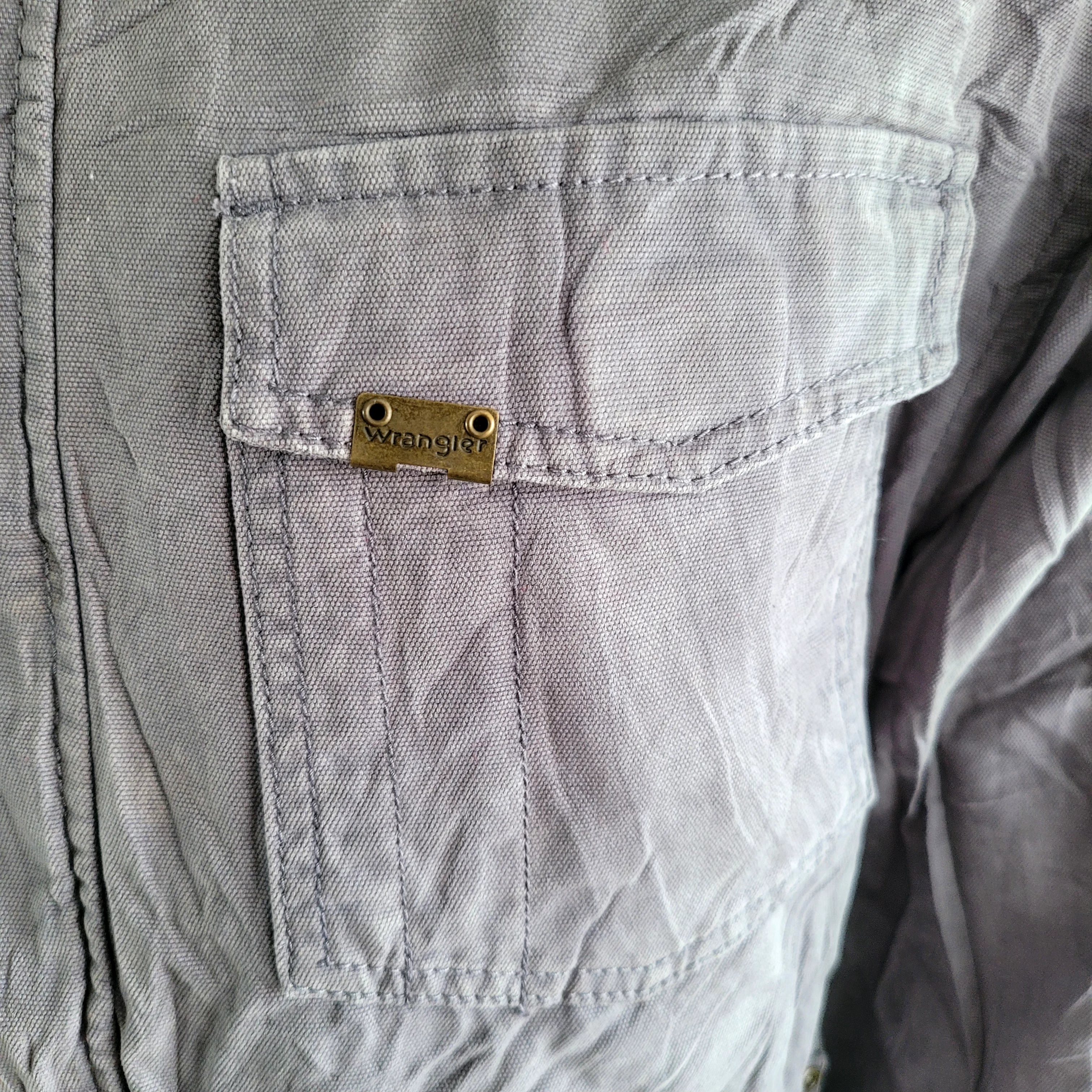 Wrangler Sherpa-Lined Canvas Barn Jacket XL – Corduroy Collar - USASTARFASHION
