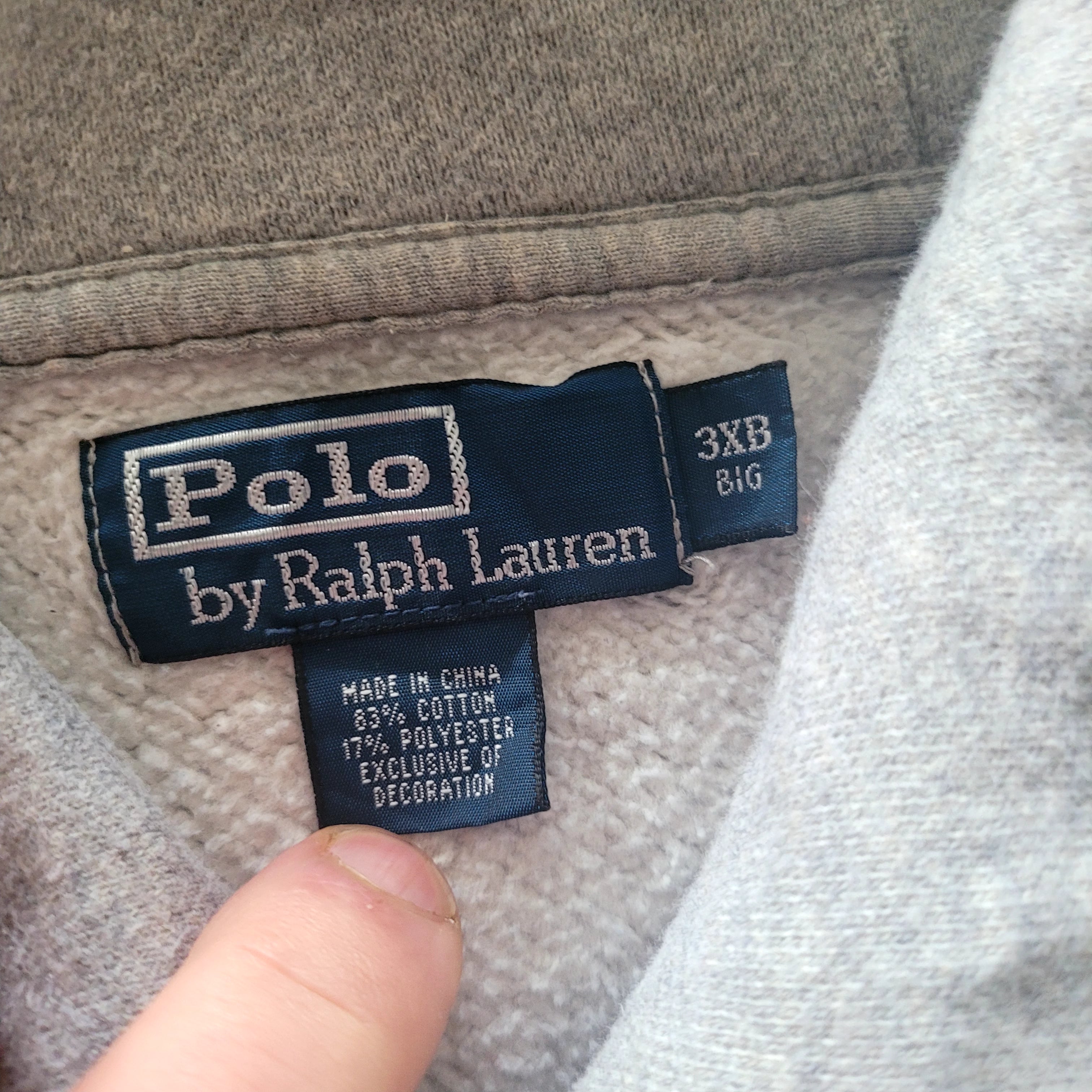 Polo Ralph Lauren Shawl Collar Sweatshirt – 3XB Big Size - USASTARFASHION
