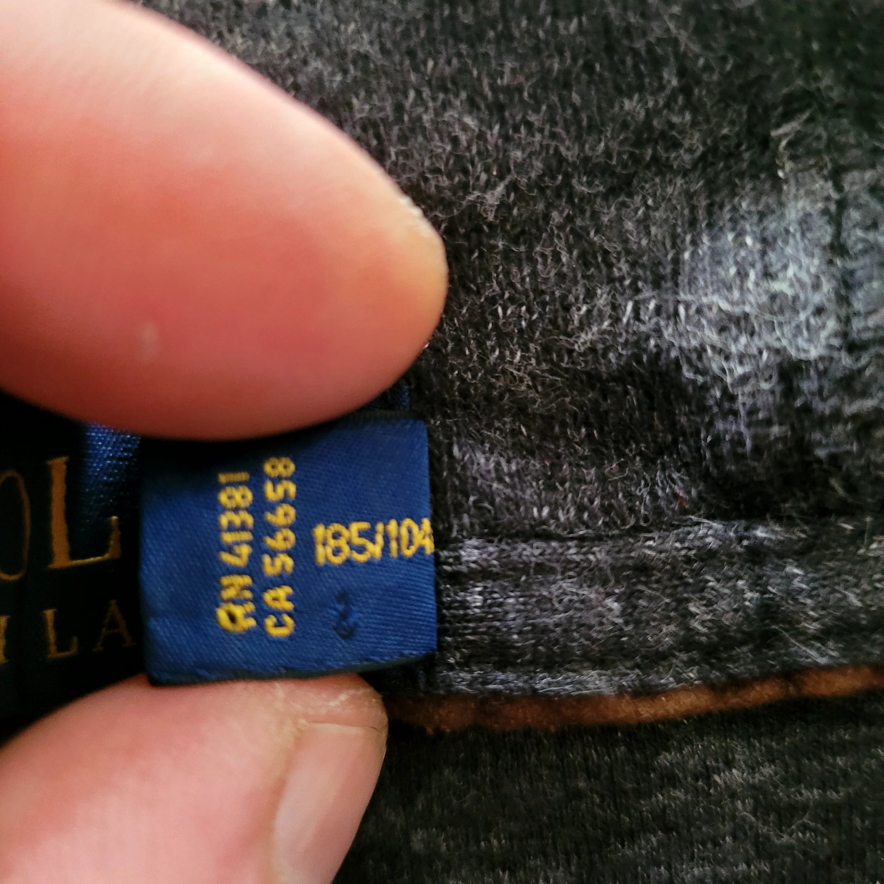 Vintage Polo Ralph Lauren Estate Rib Sweatshirt – Grey, Size S - USASTARFASHION