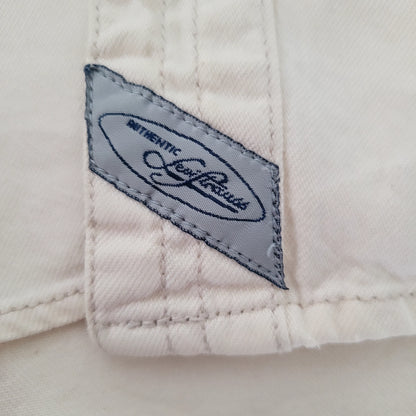 Levi’s White Authentic Western Shirt – Size M - USASTARFASHION