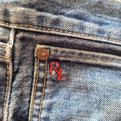 Polo Ralph Lauren Varick Slim Straight Jeans - Size 36x30 - USASTARFASHION