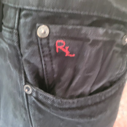 Polo Ralph Lauren Dungarees – Black Wash, Size 34x30 - USASTARFASHION