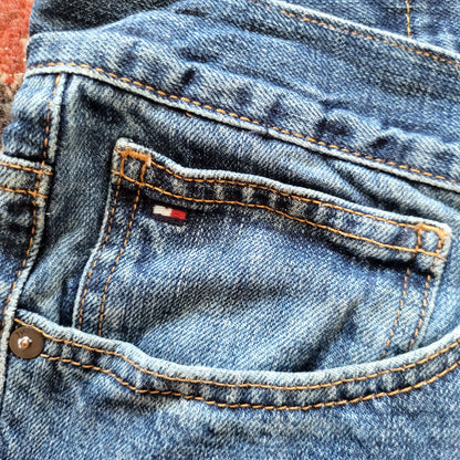 Tommy Hilfiger Men’s Blue Denim Jeans – Size 44x30 - USASTARFASHION