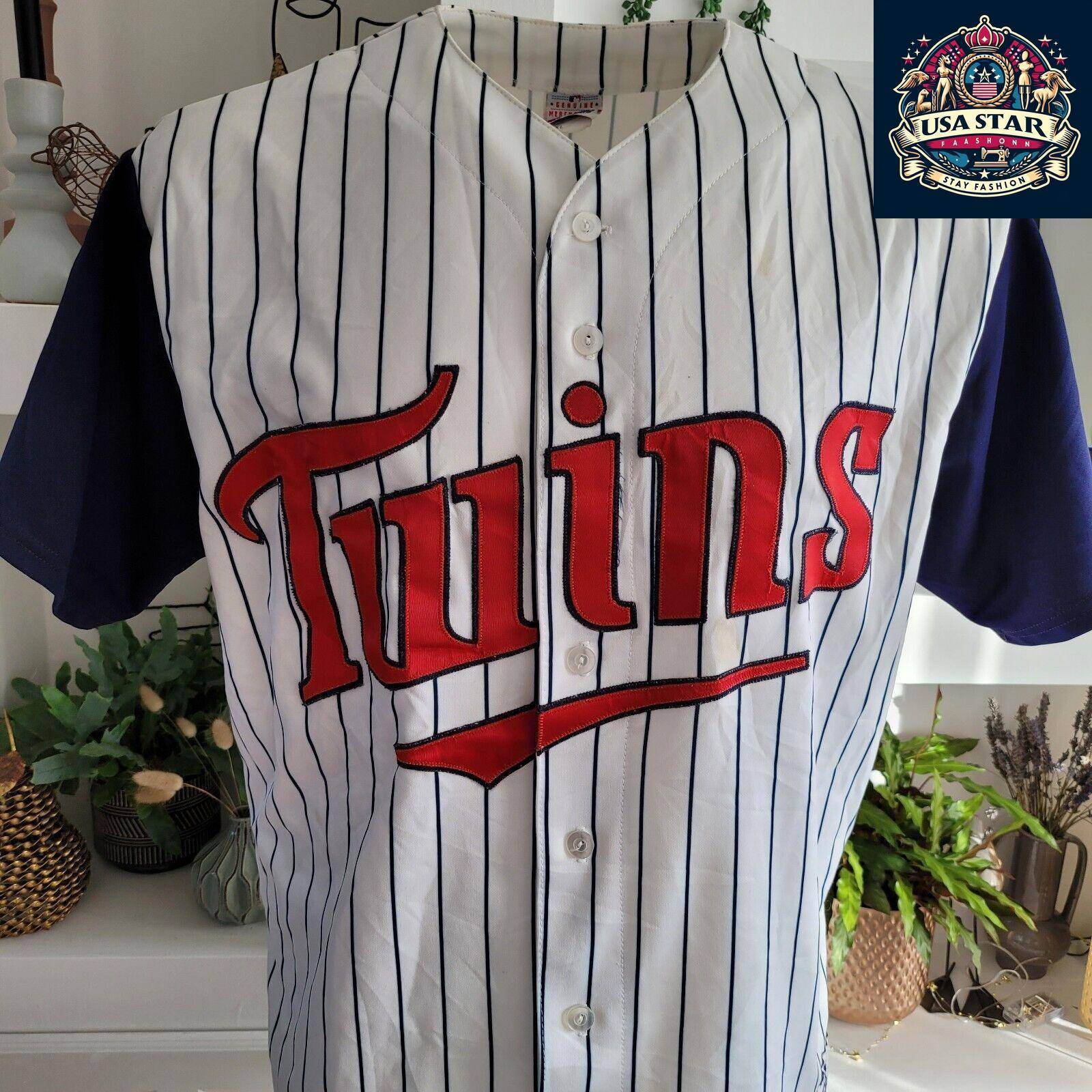 Minnesota Twins Majestic XL MLB Jersey for Comfortable Game Day Wear & Stylish Support - USASTARFASHION