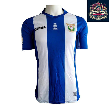 Official Leganés Football Shirt Size M - New With Tags, Premium Joma Fabric, LaLiga Design - USASTARFASHION