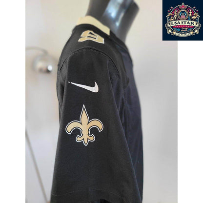 Drew Brees 9 New Orleans Saints Youth Jersey Shirt in Brown – Nike Durable Activewear for Kids - USASTARFASHION