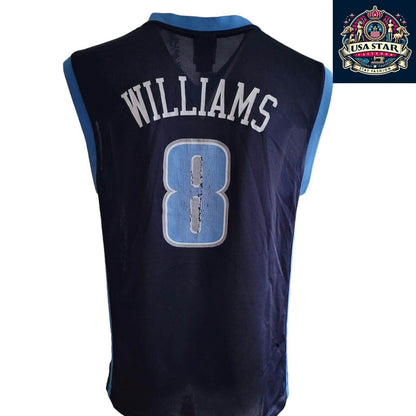 Deron Williams Jersey #8 Utah Jazz Size M - Authentic NBA Fan Apparel for Basketball Enthusiasts - USASTARFASHION