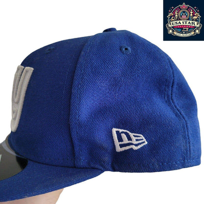 NY Yankees Fitted Cap 59FIFTY Essential Blue by New Era, Size 7 1/8, Stylish Fan Headwear - USASTARFASHION