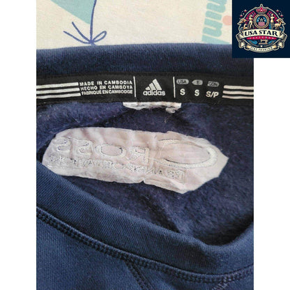 Adidas Rangers Regis Vintage Sweatshirt Sz S - Classic Crew Neck, Sporty Style, Grade A Condition - USASTARFASHION