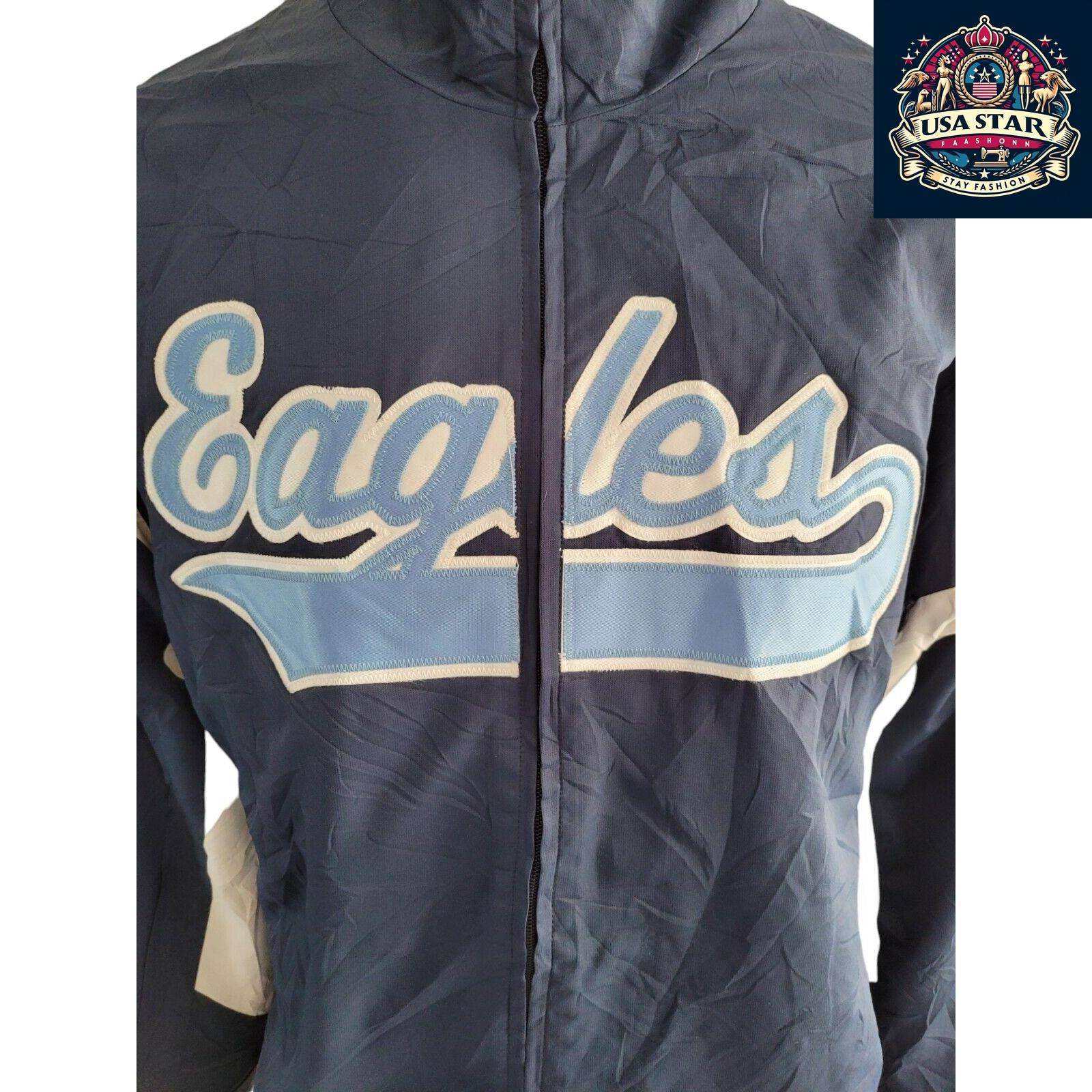 Majestic Eagles Jacket XL - Cozy Full-Zip with Therma Base Technology and Spacious Pockets - USASTARFASHION