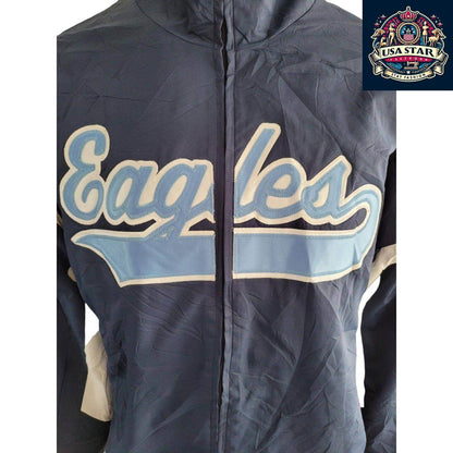 Majestic Eagles Jacket XL - Cozy Full-Zip with Therma Base Technology and Spacious Pockets - USASTARFASHION