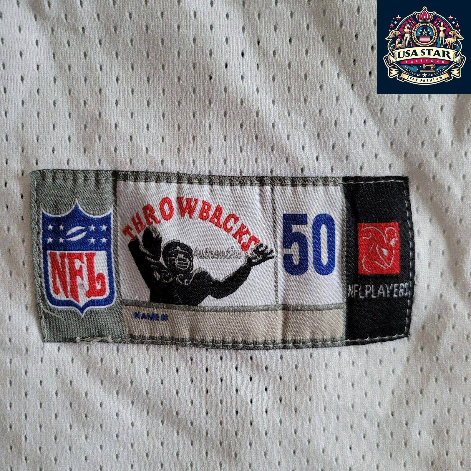 Reebok NFL Dallas Cowboys Throwback Jersey Size 50 L - Vintage Design, Comfort & Style - USASTARFASHION