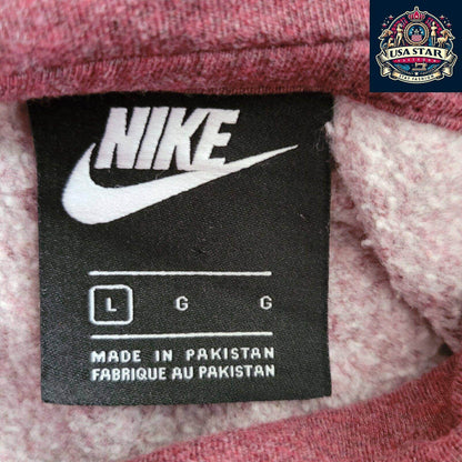 Nike Women's Hoodie - Large Size, Soft Fabric, Iconic Logo, Comfortable Fit for Gym & Casual Use - USASTARFASHION