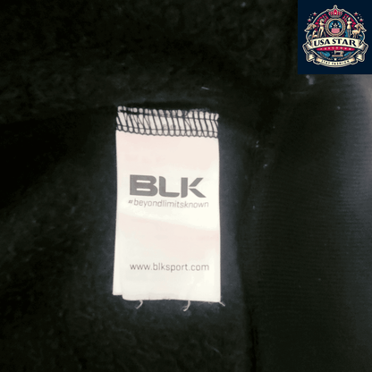 Blk Ospreys Rugby Hoodie - Men's Full Zip, Breathable, Durable Black, Size S - USASTARFASHION