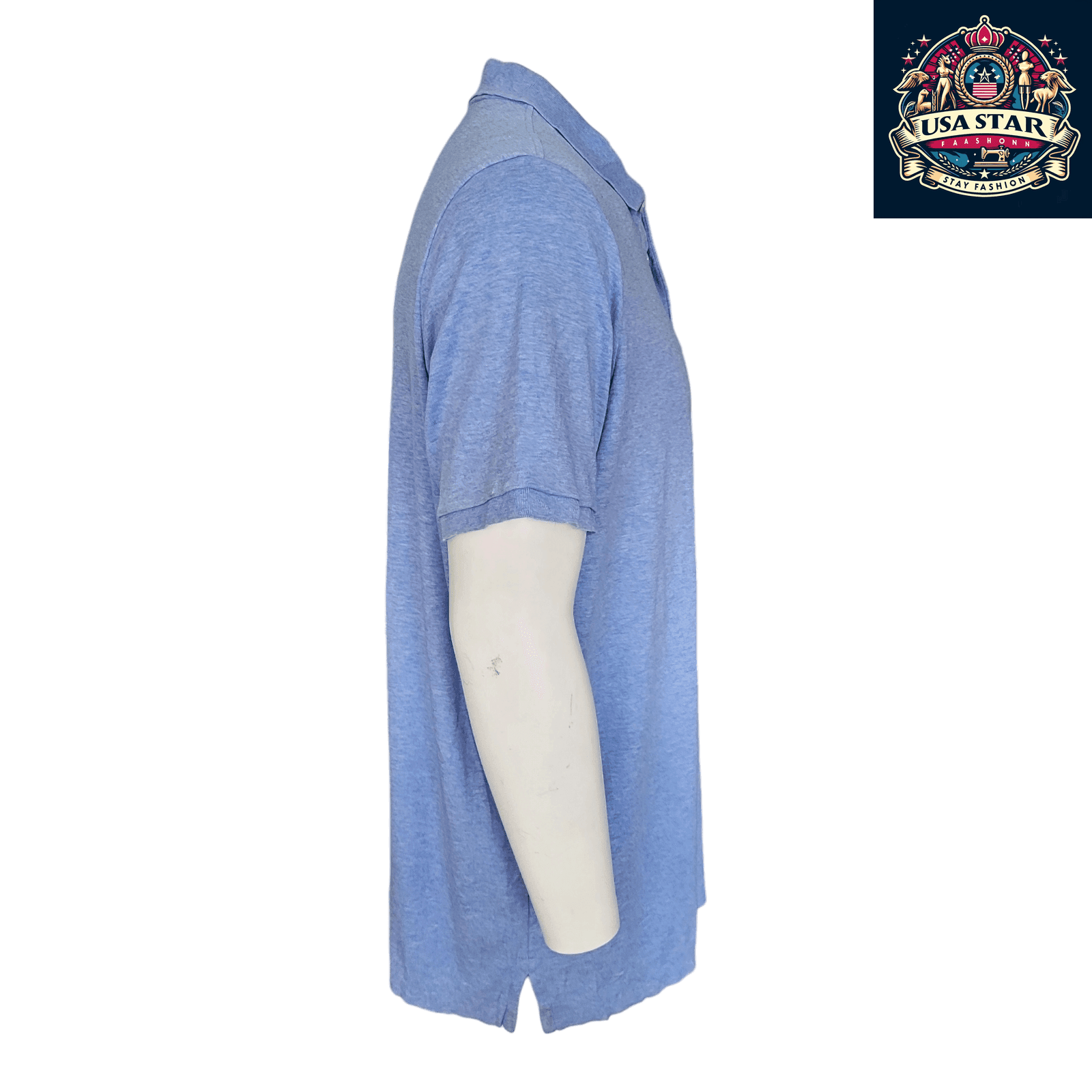 Polo Ralph Lauren Men's Polo Shirt, Classic Fit XL, 100% Cotton, Timeless Blue Style - USASTARFASHION