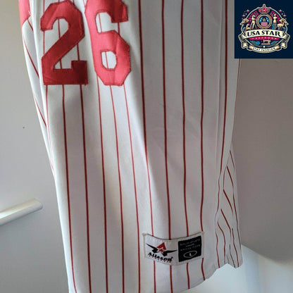 Legends Baseball Jersey #26 Alleson Athletic Size Large - Durable Comfort for Players & Fans - USASTARFASHION