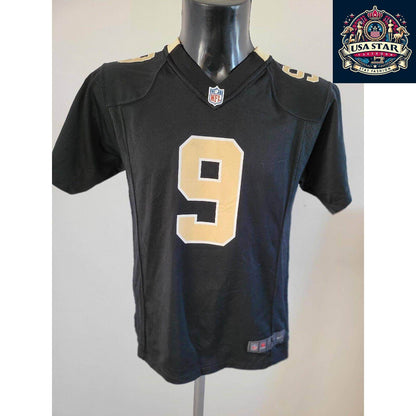 Drew Brees 9 New Orleans Saints Youth Jersey Shirt in Brown – Nike Durable Activewear for Kids - USASTARFASHION