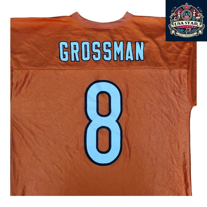 Chicago Bears Jersey Rex Grossman #8 - Size L, 100% Polyester, Authentic Reebok Merchandise - USASTARFASHION