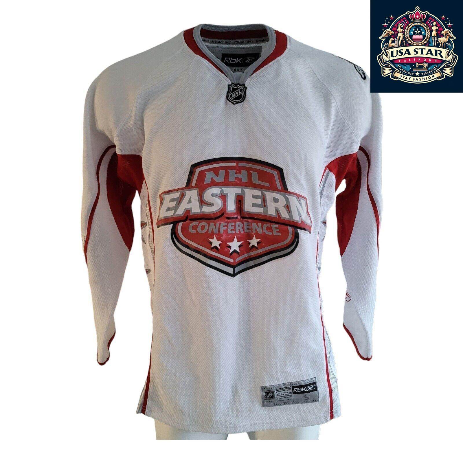NHL All Star Jersey 2007 Eastern Conference Reebok Men's Small White - Iconic Design & Quality Fit - USASTARFASHION