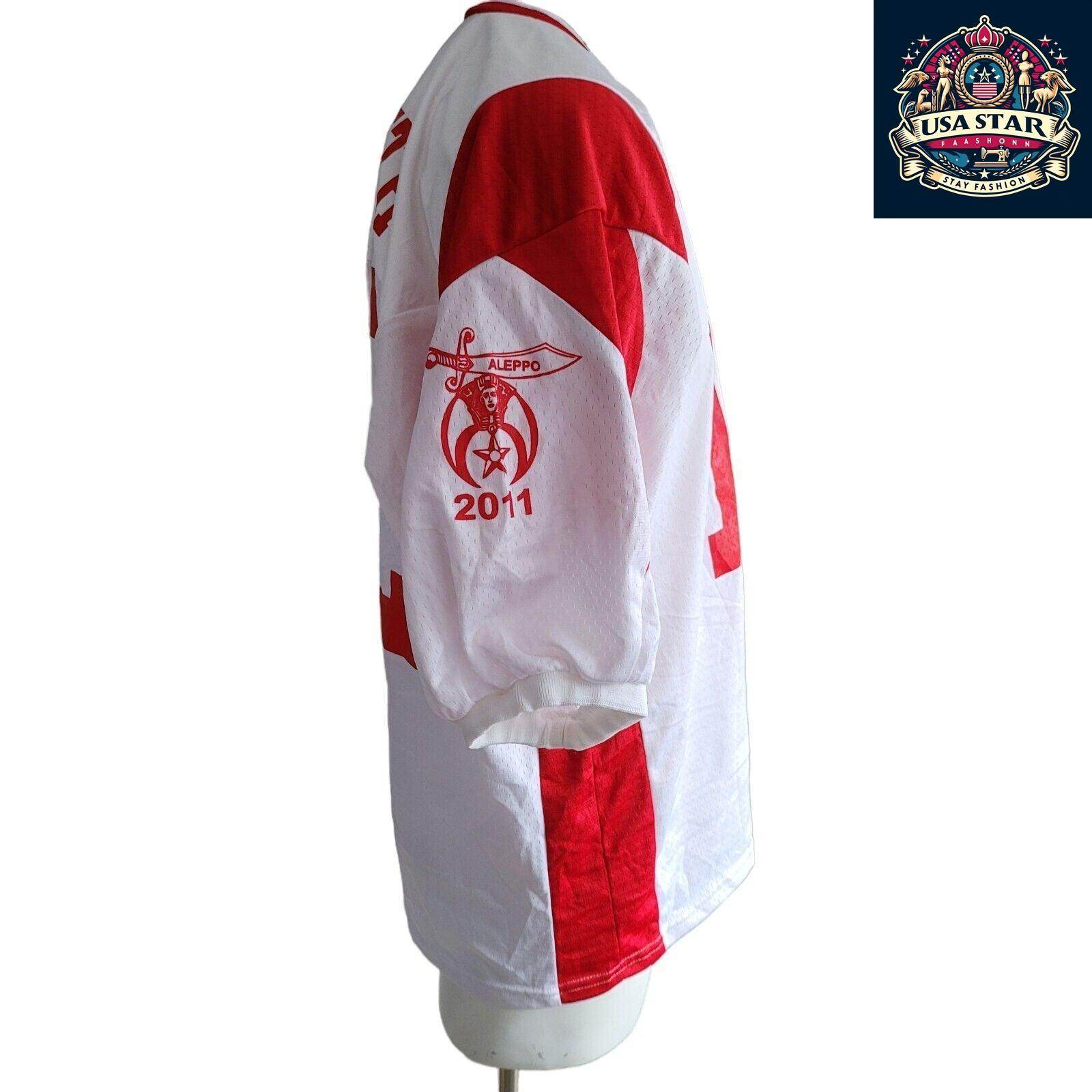 2011 Aleppo New Balance Shriners South Football All Stars Jersey #12 XL Cotton Blend - USASTARFASHION