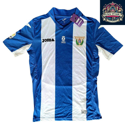Official Leganés Football Shirt Size M - New With Tags, Premium Joma Fabric, LaLiga Design - USASTARFASHION