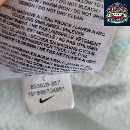 Nike Women's Hoodie - Large, Super Comfortable Fleece, Relaxed Fit, Stylish Branding, Vintage Charm - USASTARFASHION