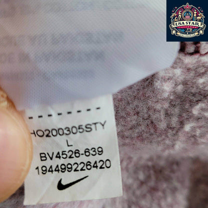 Nike Women's Hoodie - Large Size, Soft Fabric, Iconic Logo, Comfortable Fit for Gym & Casual Use - USASTARFASHION