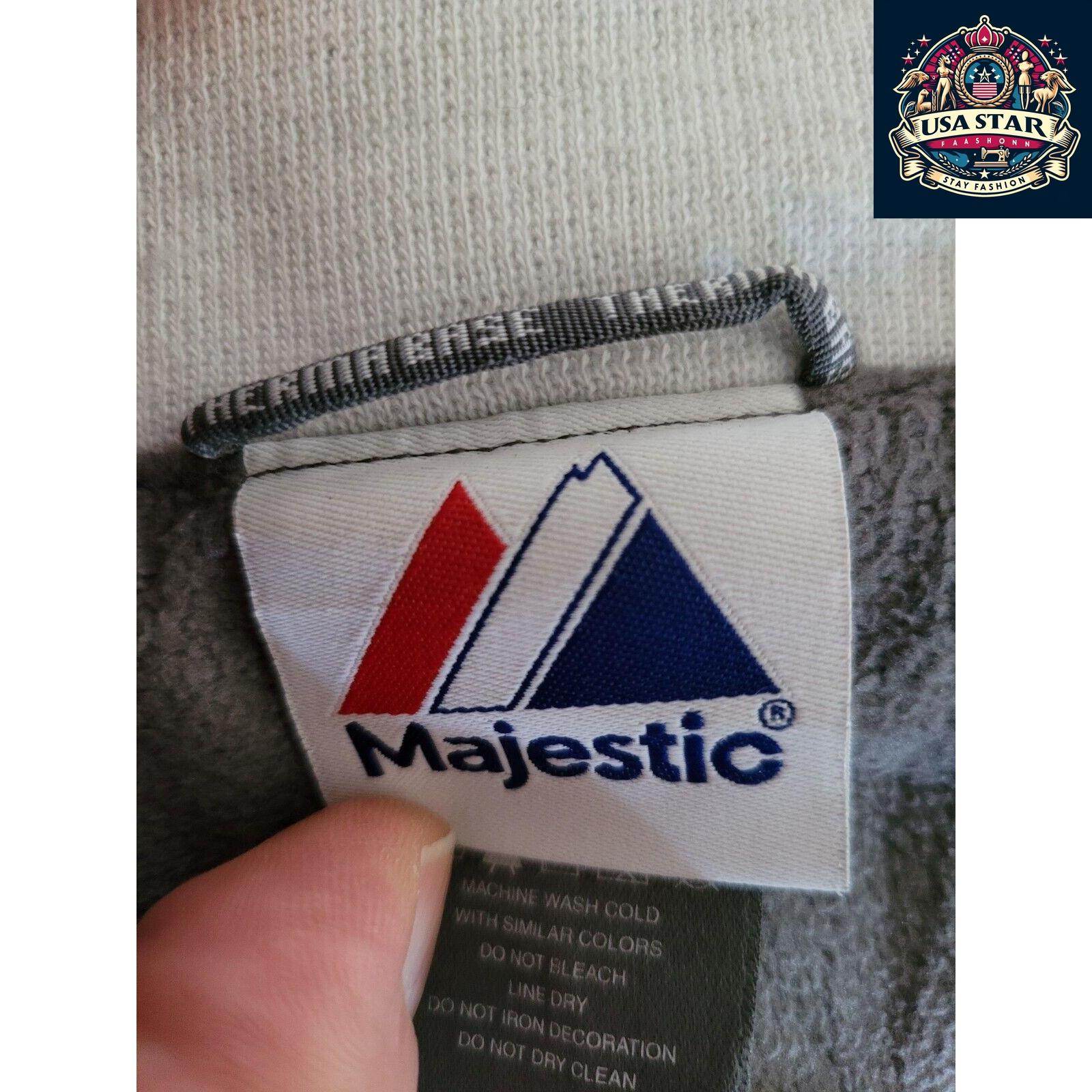 Majestic Eagles Jacket XL - Cozy Full-Zip with Therma Base Technology and Spacious Pockets - USASTARFASHION