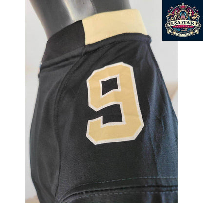 Drew Brees 9 New Orleans Saints Youth Jersey Shirt in Brown – Nike Durable Activewear for Kids - USASTARFASHION