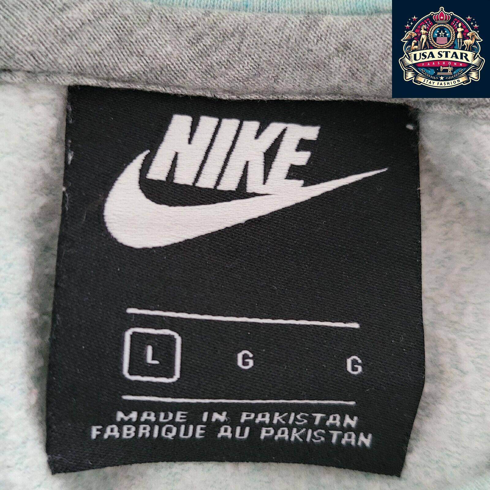 Nike Women's Hoodie - Large, Super Comfortable Fleece, Relaxed Fit, Stylish Branding, Vintage Charm - USASTARFASHION