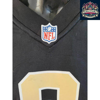 Drew Brees 9 New Orleans Saints Youth Jersey Shirt in Brown – Nike Durable Activewear for Kids - USASTARFASHION