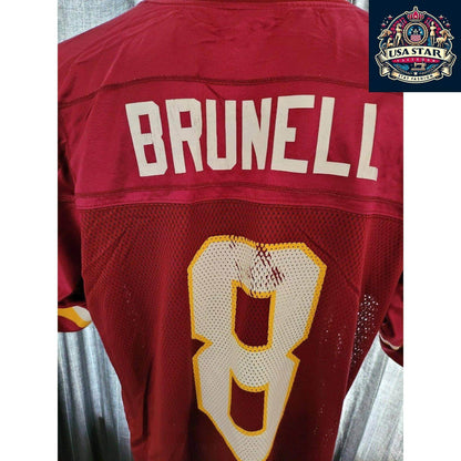 Washington Commanders Jersey Brunell #8 by Reebok, Size L, Vintage Style, Grade A Condition - USASTARFASHION