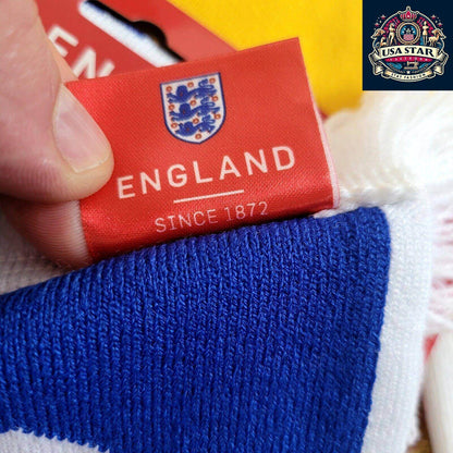 2019 England FA vs Kosovo Official Matchday Friendship Scarf - Soft, Durable, Collector's Item - USASTARFASHION