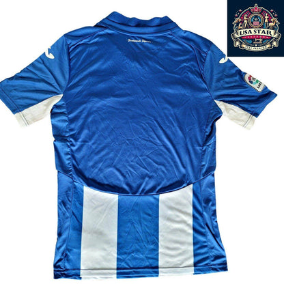 Official Leganés Football Shirt Size M - New With Tags, Premium Joma Fabric, LaLiga Design - USASTARFASHION