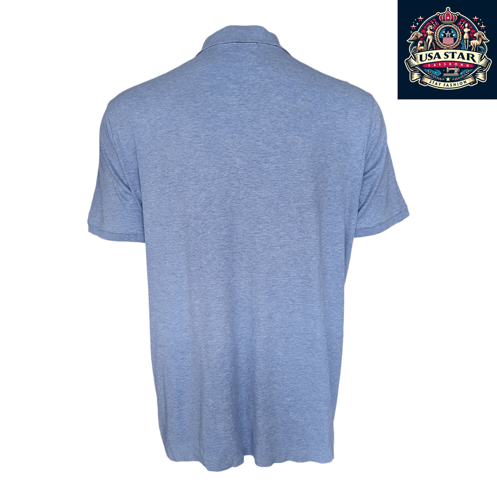 Polo Ralph Lauren Men's Polo Shirt, Classic Fit XL, 100% Cotton, Timeless Blue Style - USASTARFASHION