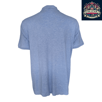 Polo Ralph Lauren Men's Polo Shirt, Classic Fit XL, 100% Cotton, Timeless Blue Style - USASTARFASHION
