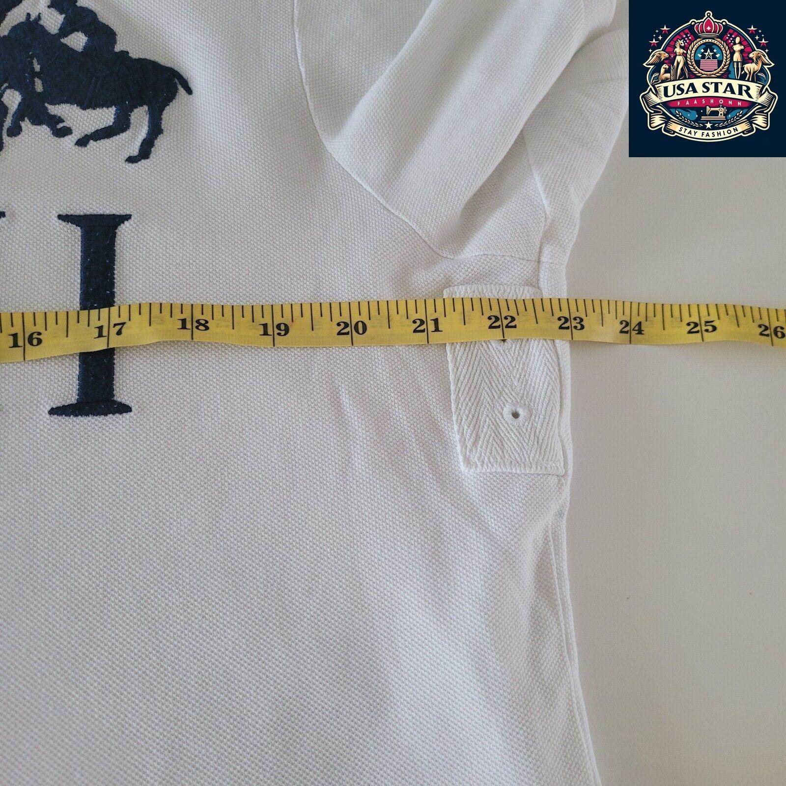 Ralph Lauren Polo Shirt PRL Club Challenge Cup MCMLXVII Vintage Sz L 100% Cotton Short Sleeve - USASTARFASHION
