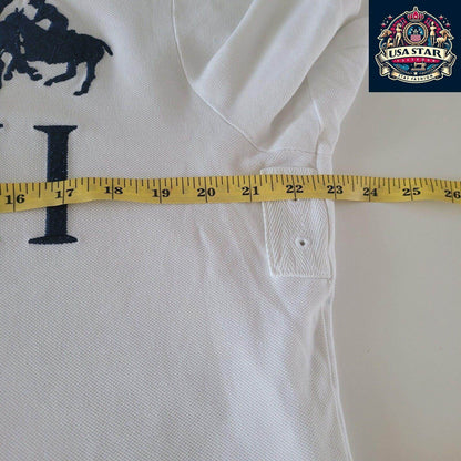 Ralph Lauren Polo Shirt PRL Club Challenge Cup MCMLXVII Vintage Sz L 100% Cotton Short Sleeve - USASTARFASHION