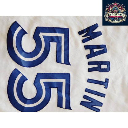 Majestic Vintage Toronto Blue Jays Youth Jersey Martin #55 - Classic Design, Comfortable Fit - USASTARFASHION