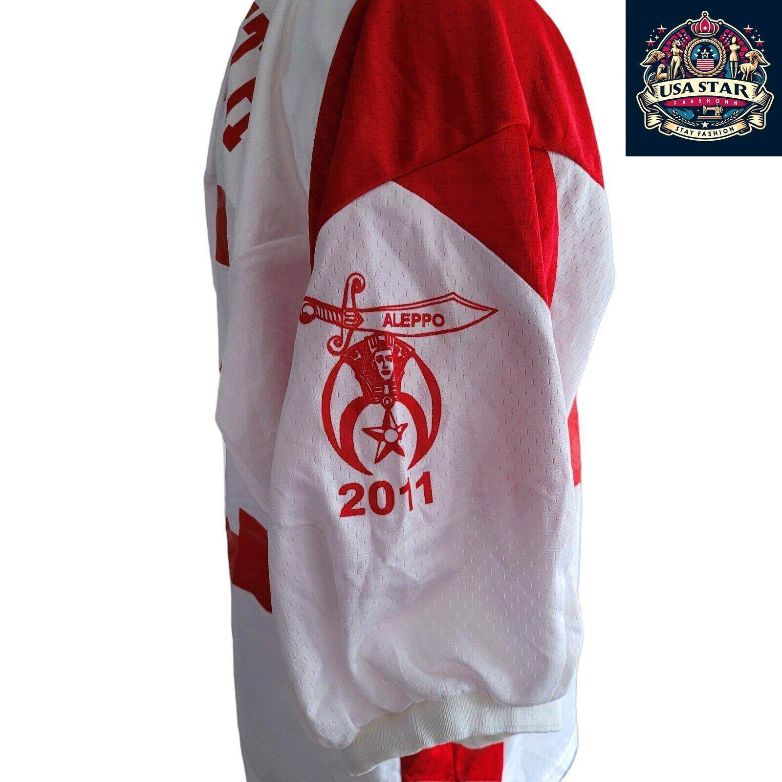 2011 Aleppo New Balance Shriners South Football All Stars Jersey #12 XL Cotton Blend - USASTARFASHION
