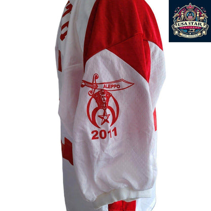 2011 Aleppo New Balance Shriners South Football All Stars Jersey #12 XL Cotton Blend - USASTARFASHION