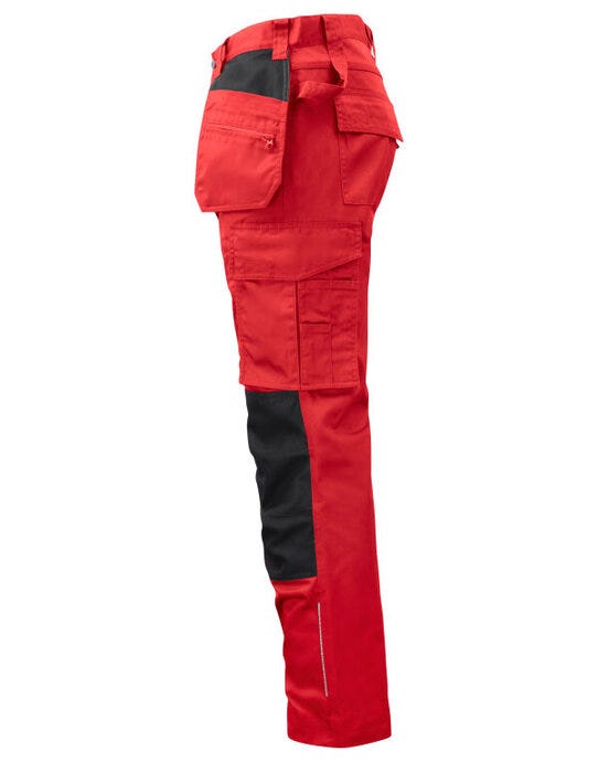 ProJob Workwear PJ645531 ProJob Prio Trade Holster Trouser - Red