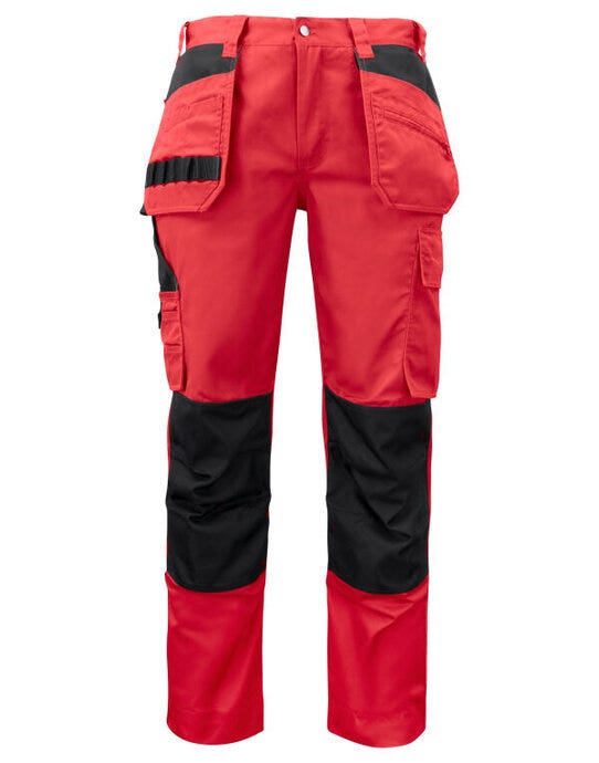 ProJob Workwear PJ645531 ProJob Prio Trade Holster Trouser - Red