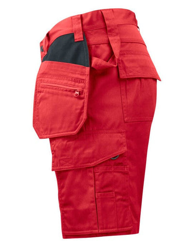 ProJob Workwear PJ645535 ProJob Prio Trade Holster Shorts - Red