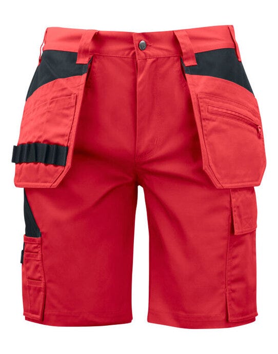 ProJob Workwear PJ645535 ProJob Prio Trade Holster Shorts - Red