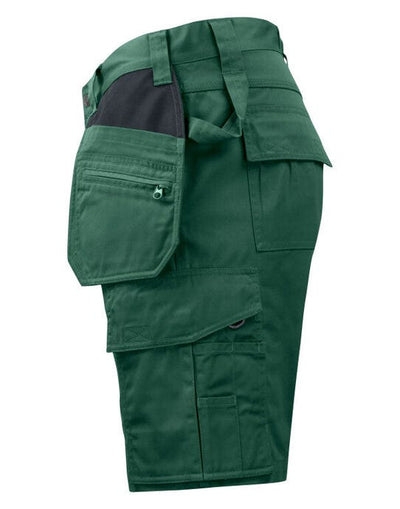 ProJob Workwear PJ645535 ProJob Prio Trade Holster Shorts - Forest Green