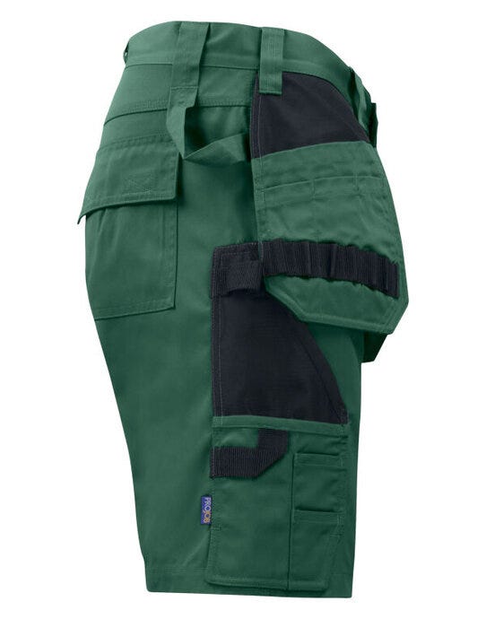 ProJob Workwear PJ645535 ProJob Prio Trade Holster Shorts - Forest Green
