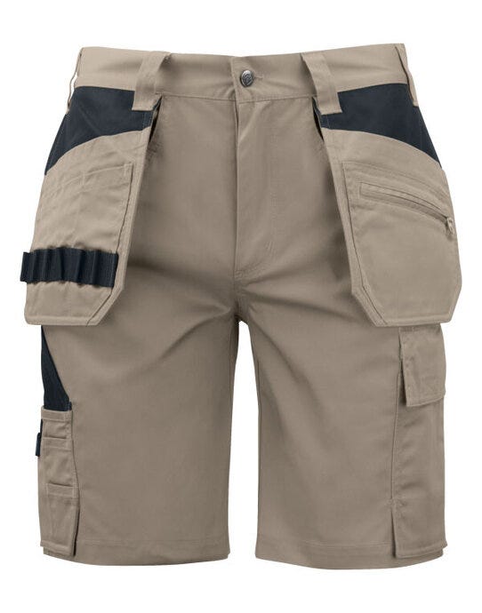 ProJob Workwear PJ645535 ProJob Prio Trade Holster Shorts - Khaki
