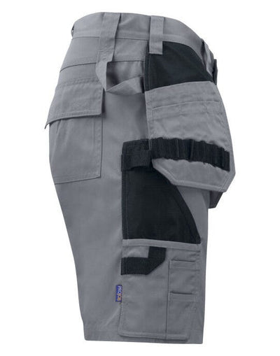 ProJob Workwear PJ645535 ProJob Prio Trade Holster Shorts - Grey